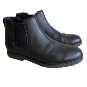 Vince Men's Bonham Leather Chelsea Water Resistant Boot Black 8